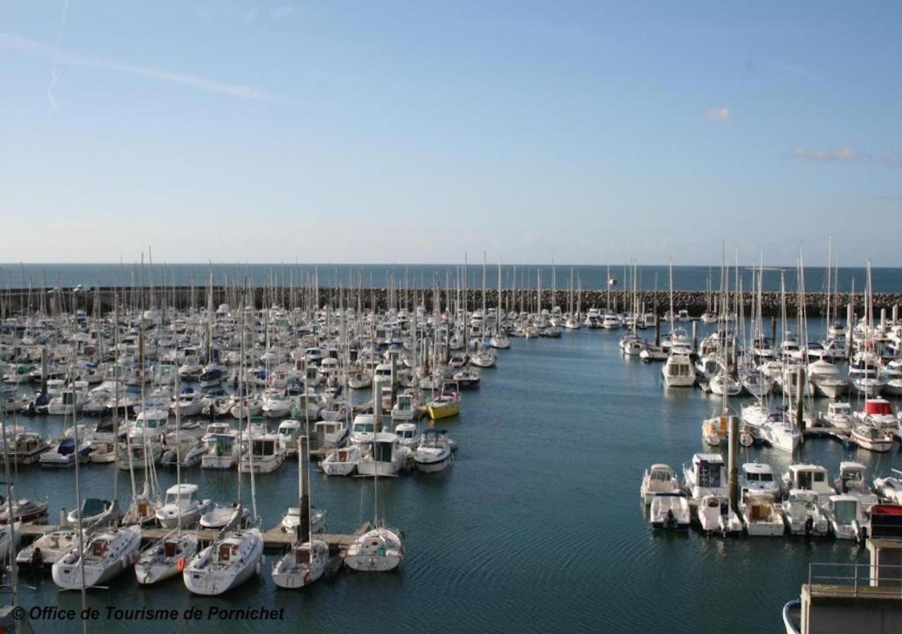 Hotel Et Studios Le Marina Baie De La Baule Pornichet Exterior foto